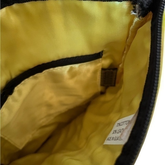 Altiplano Leather and Fabric Case Bag makeup NWOT Fair Trade Artsy gift - Picture 7 of 7